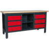 Sealey Workstation with 6 Drawers 1.69m