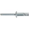 Sealey Zinc Plated Steel Structural Rivets 6.3mm 32mm Pack of 100