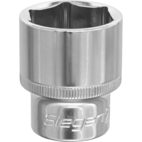 Siegen 1/2" Drive Hexagon WallDrive Socket Metric 1/2" 26mm