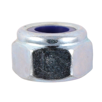 Sirius Nyloc Lock Nuts Bright Zinc Plated M6