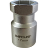 Sirius Professional 17mm 1/2 Drive Socket for 21mm Unistrut Channel 1/2"