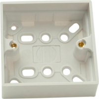 SMJ Single Pattress Back Box 30mm Pack of 1