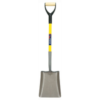 Spear & Jackson Neverbend Fibrelite Treaded Square Mouth Contractors Shovel