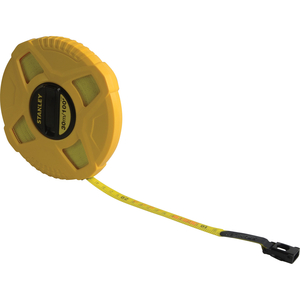 Stanley Closed Case Fibreglass Tape Measure Imperial & Metric 100ft / 30m 12.7mm