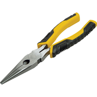 Stanley Controlgrip Long Nose Cutting Pliers 150mm