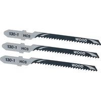 Stanley Curve Cutting T Shank Jigsaw Blades for Wood Pack of 3