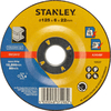 Stanley Depressed Centre Metal Grinding Disc 125mm Pack of 1