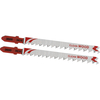 Stanley FatMax Clean Cutting T Shank Jigsaw Blades for Wood Pack of 2