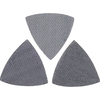 Stanley FatMax Mesh Hook and Loop Detail Sanding Sheets 95mm x 95mm Assorted Pack of 3