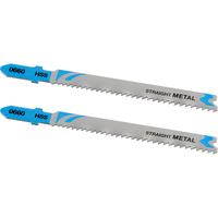 Stanley FatMax Straight Cutting T Shank Jigsaw Blades for Metal Pack of 2