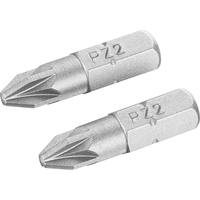 Stanley Pozi Screwdriver Bits PZ3 25mm Pack of 2