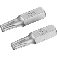 Stanley Torx Screwdriver Bits T25 25mm Pack of 2