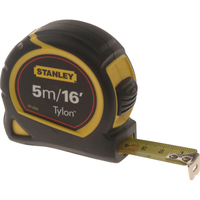 Stanley Tylon Pocket Tape Measure Imperial & Metric 16ft / 5m 19mm