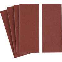 Stanley Unpunched 1/2 Sanding Sheets 115mm x 280mm 60g Pack of 5