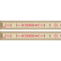 Stanley Wooden Folding Rule 2m