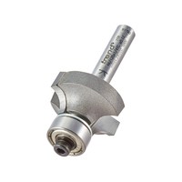 Trend Bearing Guided Ovolo and Round Router Cutter 24.7m 12mm 1/4"
