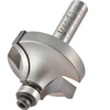 Trend Bearing Guided Ovolo and Round Router Cutter 34.9mm 18mm 8mm