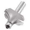 Trend Bearing Guided Ovolo and Round Router Cutter 44.5mm 22mm 1/2"