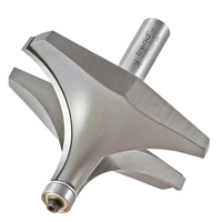 Trend Bearing Guided Ovolo and Round Router Cutter 89mm 50.8mm 1/2"