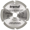 Trend Cement Fibreboard PCD Cutting Saw Blade 190mm 6T 30mm