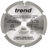 Trend Cement Fibreboard PCD Cutting Saw Blade 250mm 6T 30mm