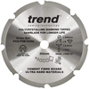 Trend Cement Fibreboard PCD Cutting Saw Blade 305mm 8T 30mm