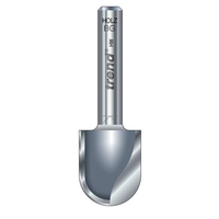 Trend Cove 6.35mm Rad x 19mm Cut (Tct Router Cutter Range / Radius)