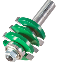Trend CRAFTPRO Bearing Guided Easyset Bevel Router Cutter 41mm 17mm 12mm