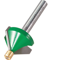 Trend CRAFTPRO Pin Guided Chamfer Bevel Router Cutter 45 Degrees 10mm 1/4"