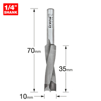 Trend CRAFTPRO Router Dowel Drill 10mm 35mm 1/4"