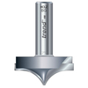 Trend Double Ovolo Veining R6mm & R15mm (Tct Router Cutter Range / Panel Mould Raised)