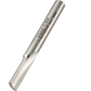 Trend HSS Single Flute Straight Cut Router Cutter 6.3mm 19mm 1/4"