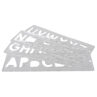 Trend Letters Uppercase Template Set