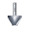 Trend Mortar Groove/Large Cham A=60¡ (Tct Router Cutter Range / Chamfer)