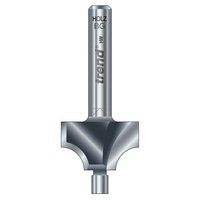 Trend Pin Guided Round Over 9.5mm Rad (Hss Router Cutter Range / Rounding Over)