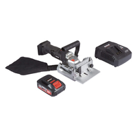Trend T18S/BJK 18v Cordless Biscuit Jointer 1 x 2ah Li-ion Charger Case