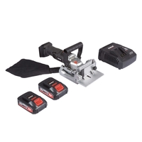 Trend T18S/BJK 18v Cordless Biscuit Jointer 2 x 2ah Li-ion Charger Case