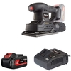 Trend T18S/TSSB 18v Cordless 1/3 Sheet Sander 1 x 5ah Li-ion Charger No Case