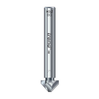 Trend Three Flute C/Sink 9mm Dia (Hss Router Cutter Range / Window Triple Flute)