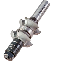Trend Three Winged Dual Rounding Over Router CutterSet 35mm 38mm 1/2"