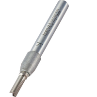 Trend Two Flute PTFE Coated Non Stick Router Cutter 4mm 11mm 1/4"