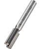 Trend Two Flute PTFE Coated Non Stick Router Cutter 8mm 19mm 1/4"