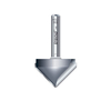 Trend V Groove 45 Deg x 9.5mm Dia (Tct Router Cutter Range / V Groove)