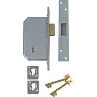 Union 3G110 73mm C Series 5 Detainer Deadlock Brass