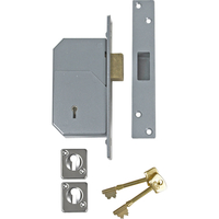 Union 3G110 73mm C Series 5 Detainer Deadlock Satin Chrome