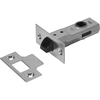 Union J2600 Essentials Polished Zinc Plated Tubular Mortice Latch 65mm / 2.5"