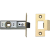 Union Locks Tubular Mortice Latch 2648 Polished Brass 76mm / 3"