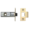 Union Locks Tubular Mortice Latch 2648 Silver Enamel 64mm / 2.5"