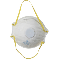 Vitrex Premium Moulded FFP1 Dust Mask with Valve for Fumes,  Non Toxic Dust & Mists