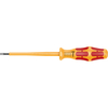 Wera 1060I Kraftform VDE Insulated Slotted Screwdriver 3.5mm 100mm